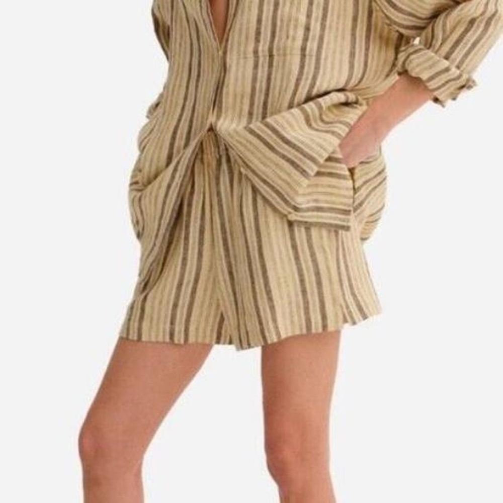 Mate the label linen everyday short 100% organic linen